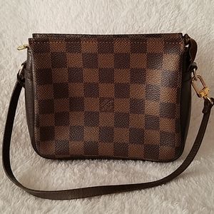 Small size pochette damier